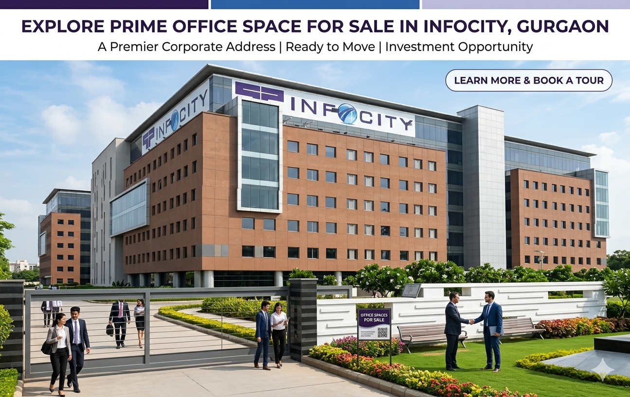 Infocity Office for Sale, Sector 33 Gurgaon