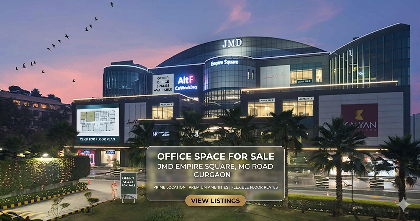JMD Empire Square Office for Sale, MG Road Gurgaon