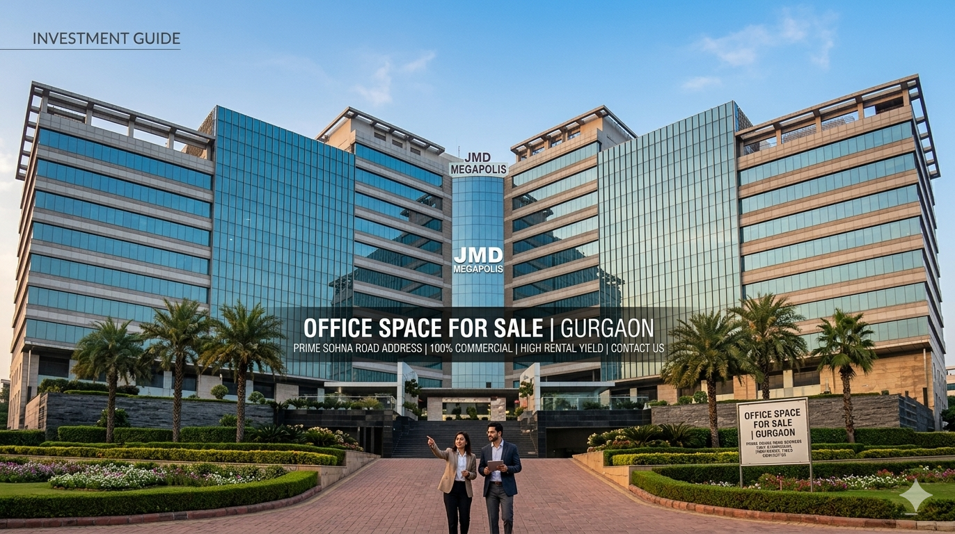 JMD Megapolis Office for Sale, Sohna Road Gurgaon