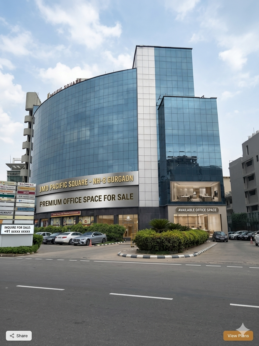 JMD Pacific Square Office for Sale, NH-8 Gurgaon