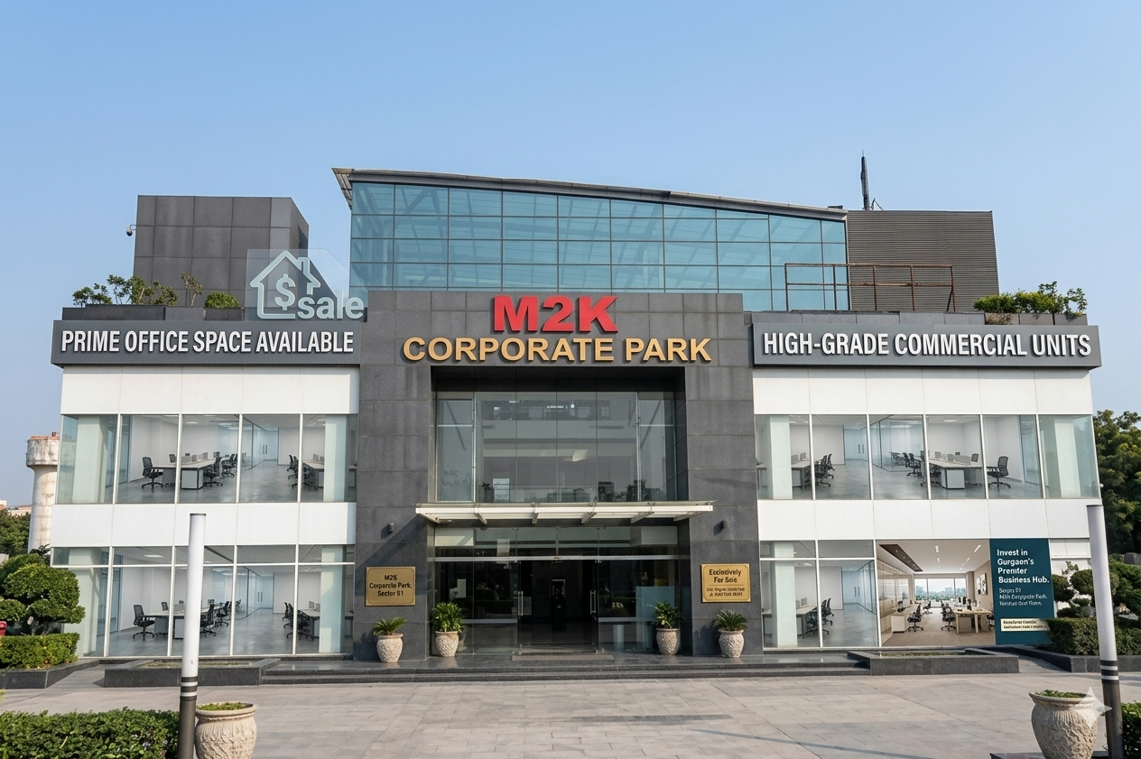 M2K Corporate Park Office for Sale, Sector 51 Gurgaon