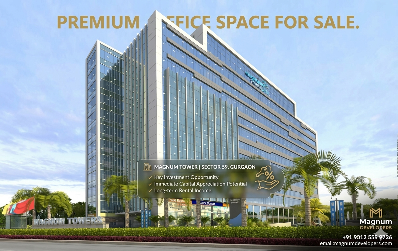 Office Space For Sale in Magnum tower Sector 59 Gurgaon