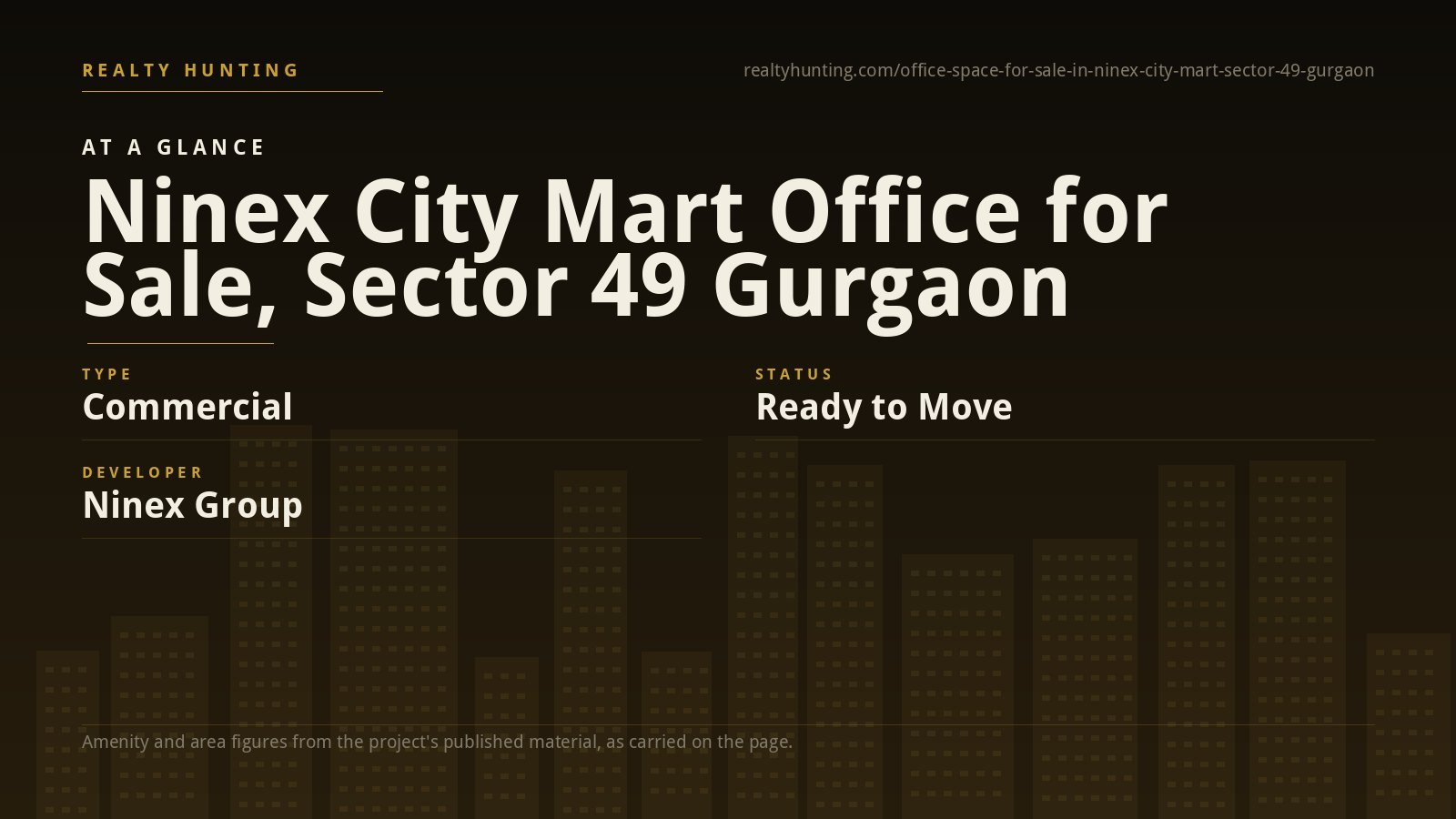 Ninex City Mart Office for Sale, Sector 49 Gurgaon — photo 2