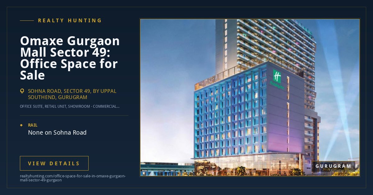 Omaxe Gurgaon Mall Office for Sale, Sector 49 Gurgaon — photo 3