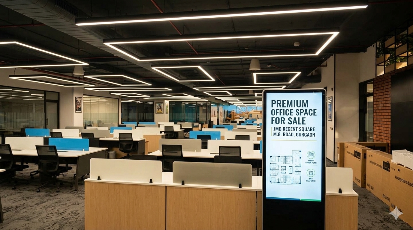 JMD Regent Square Office for Sale, MG Road Gurgaon
