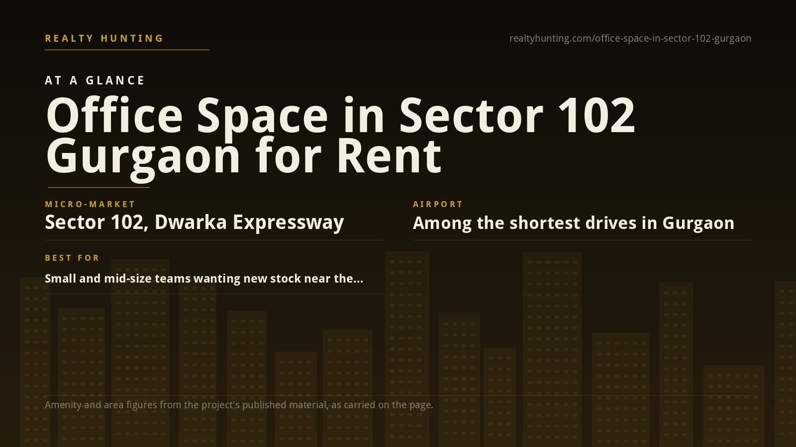 Office Space in Sector 102 Gurgaon for Rent — photo 2