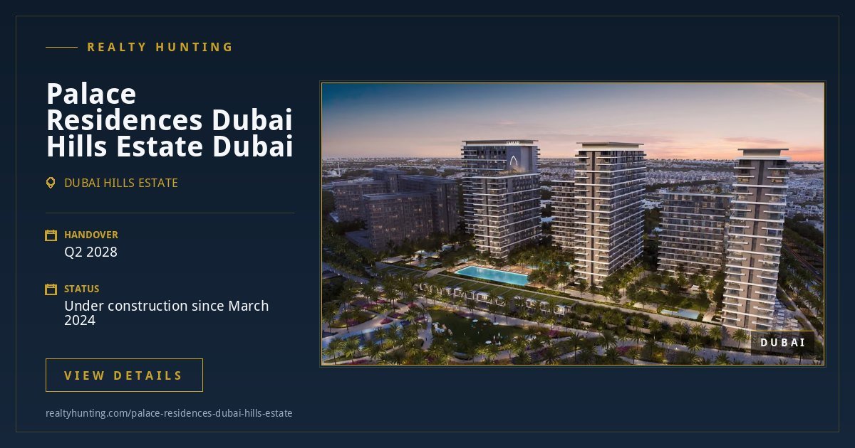 Palace Residences Dubai Hills Estate Dubai — photo 2