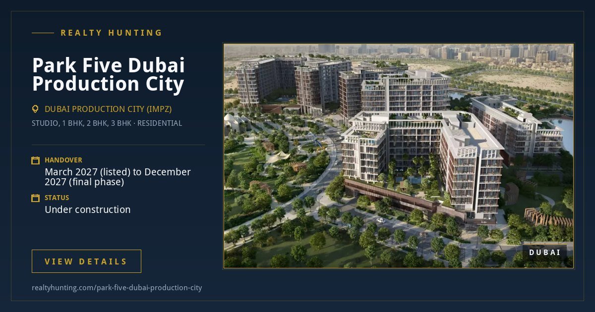 Park Five Dubai Production City — photo 2