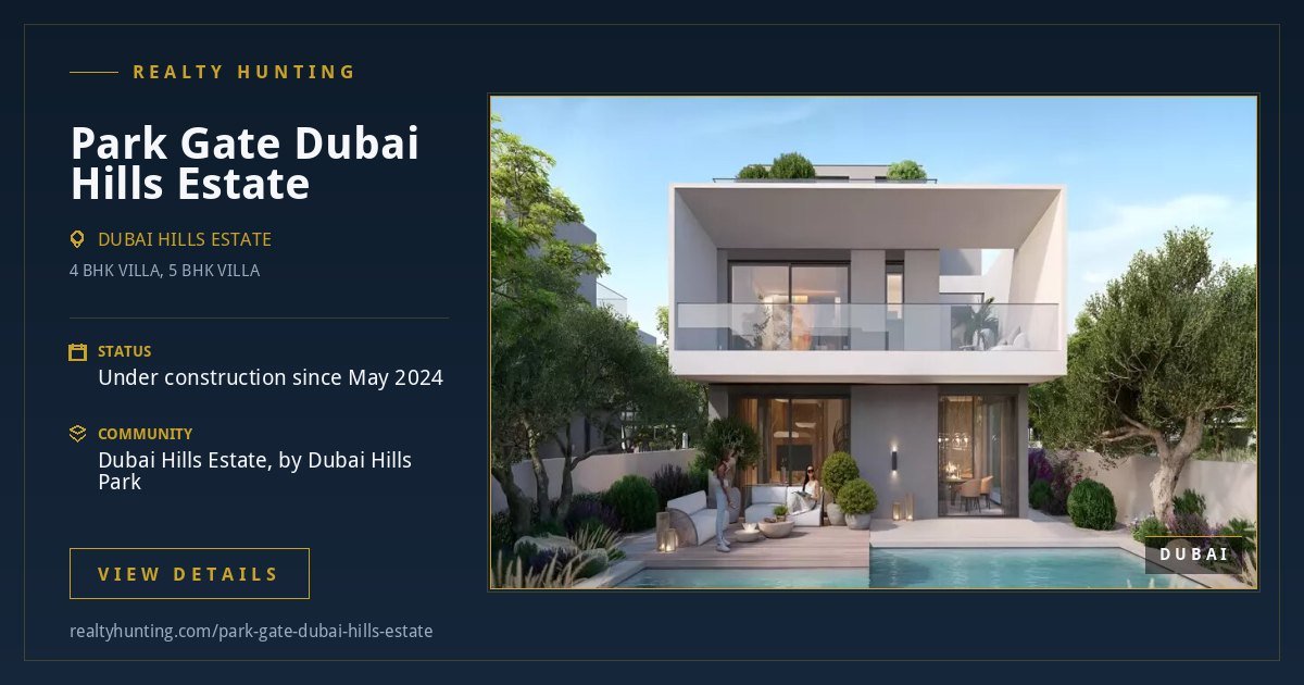 Park Gate Dubai Hills Estate — photo 2