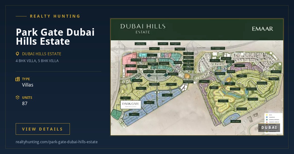 Park Gate Dubai Hills Estate — photo 3