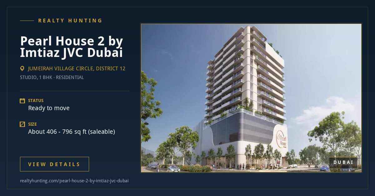 Pearl House 2 By Imtiaz Jumeirah Village Circle Dubai — photo 3