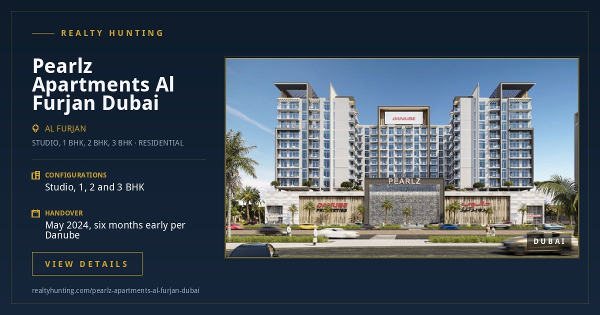 Pearlz Apartments Al Furjan Dubai