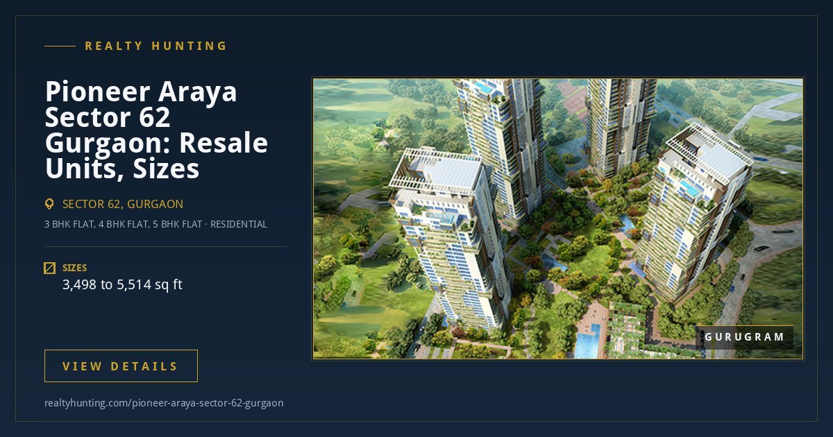 Pioneer Araya Sector 62 Gurgaon — photo 2