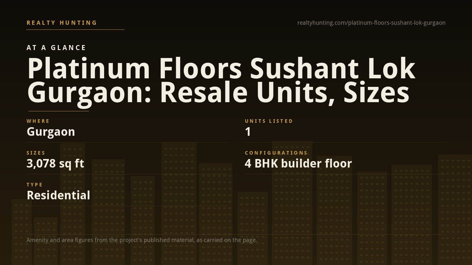 Platinum Floors Sushant Lok Gurgaon — photo 2