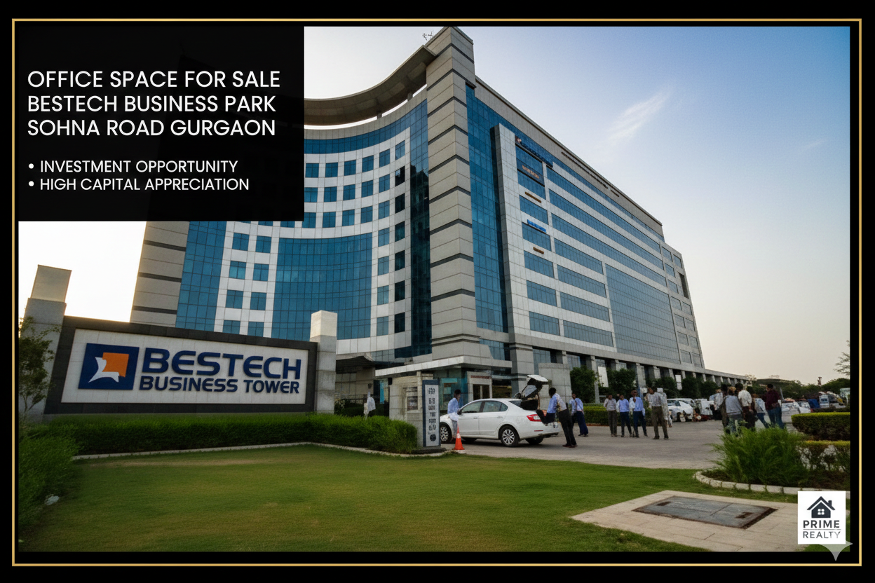 Bestech Business Tower Office for Sale, Sohna Road Gurgaon