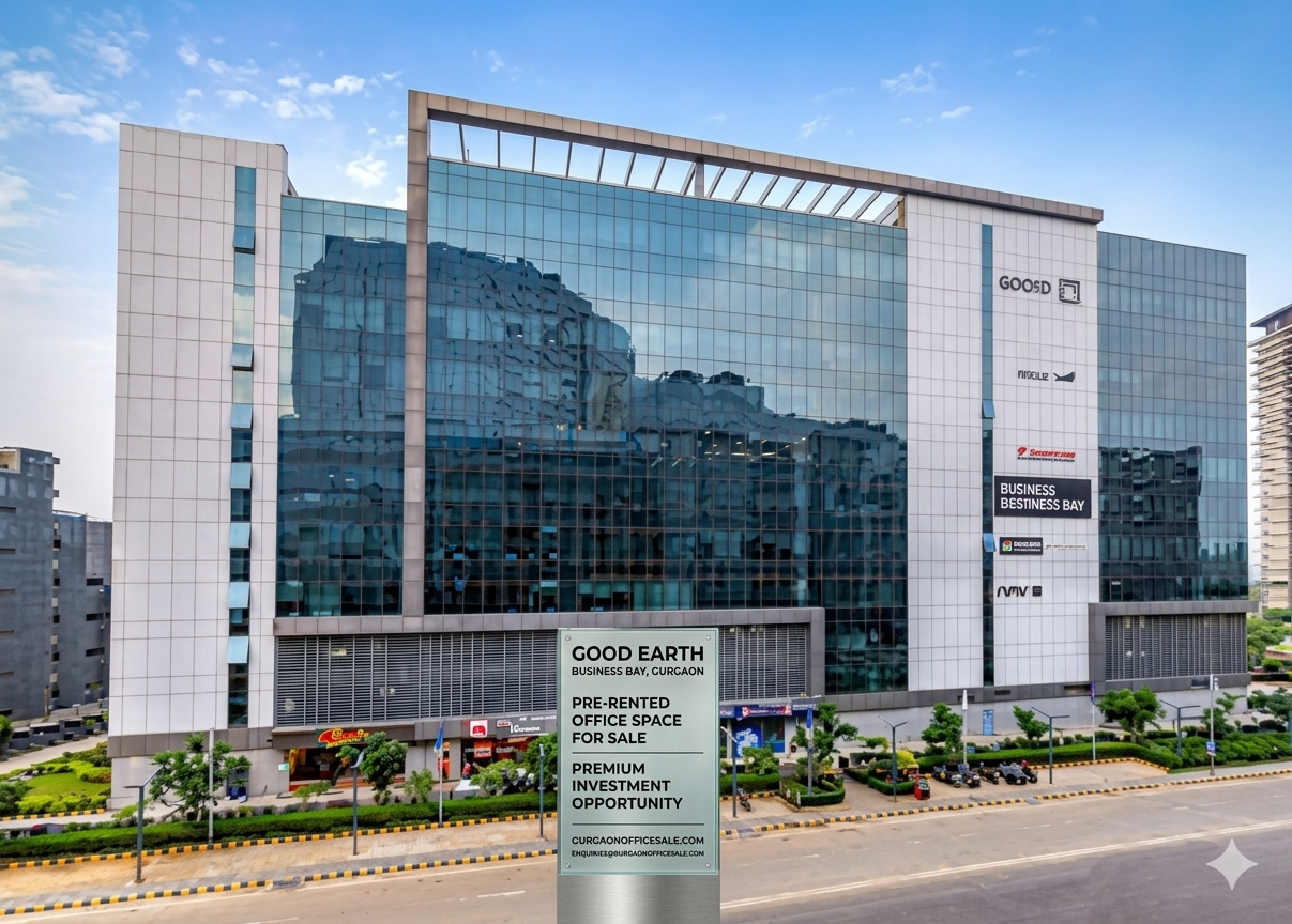 Pre Rented Office Space For Sale Good Earth Business Bay Sector 59 Gurgaon