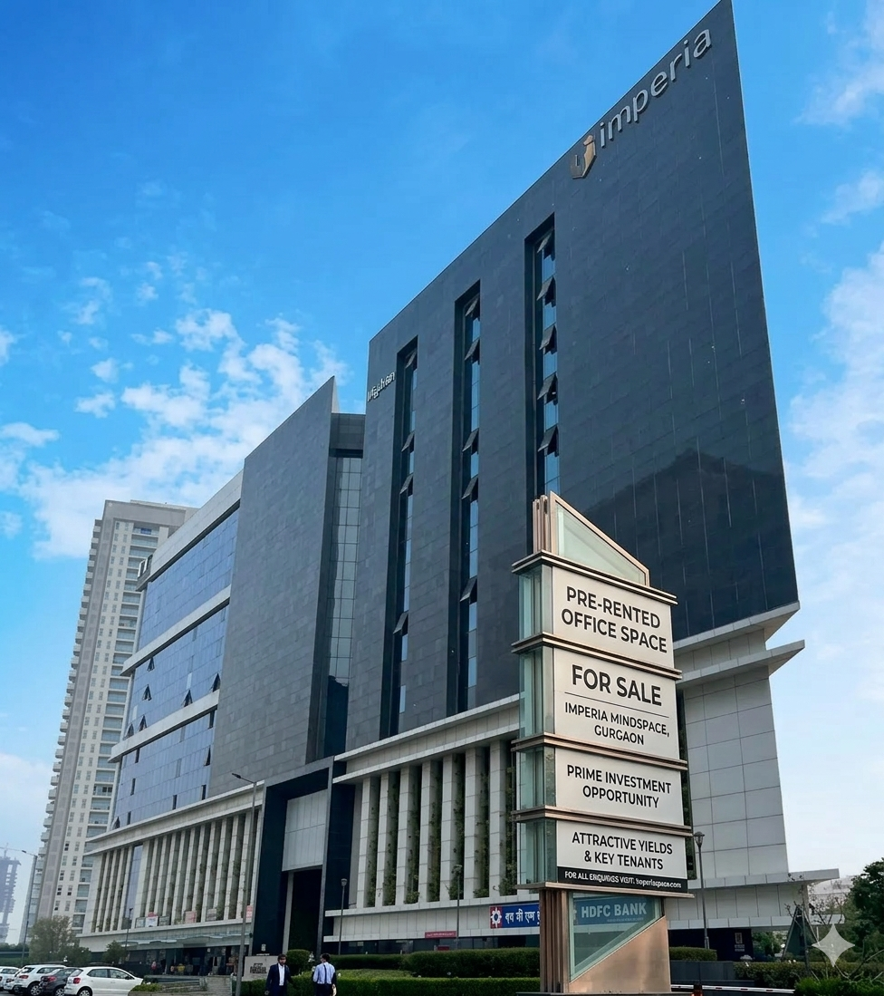 Pre Rented Office space for Sale Imperia Mindspace sector 62 Gurgaon