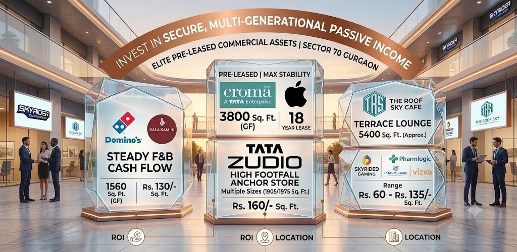 Pre-Rented Shop & Office Space