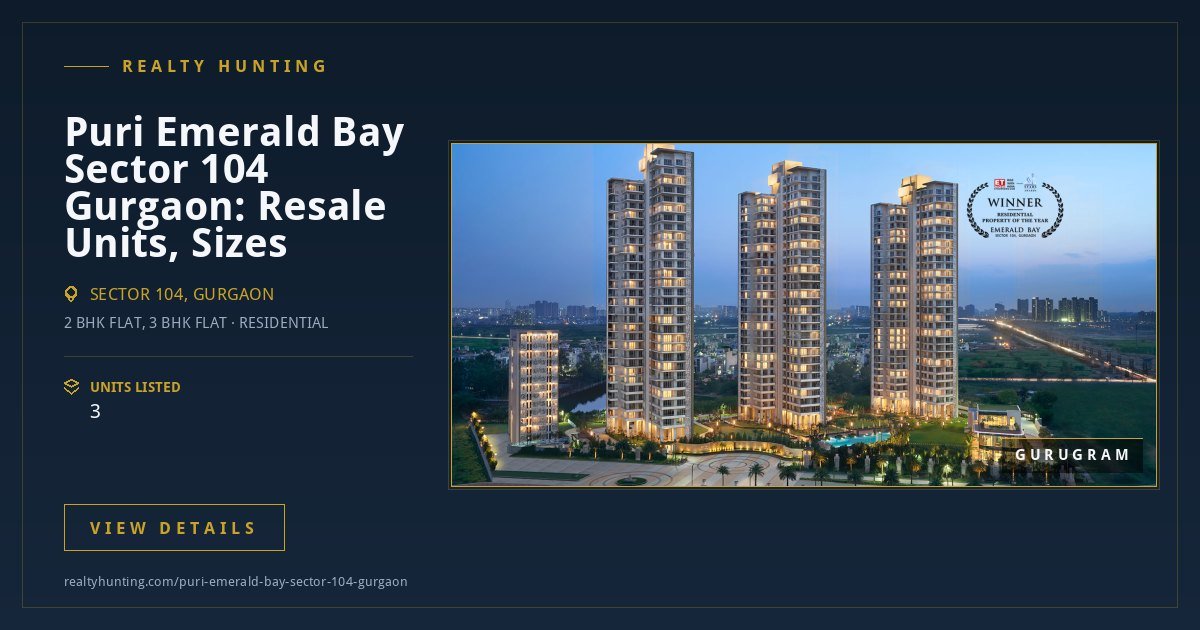 Puri Emerald Bay Sector 104 Gurgaon — photo 4