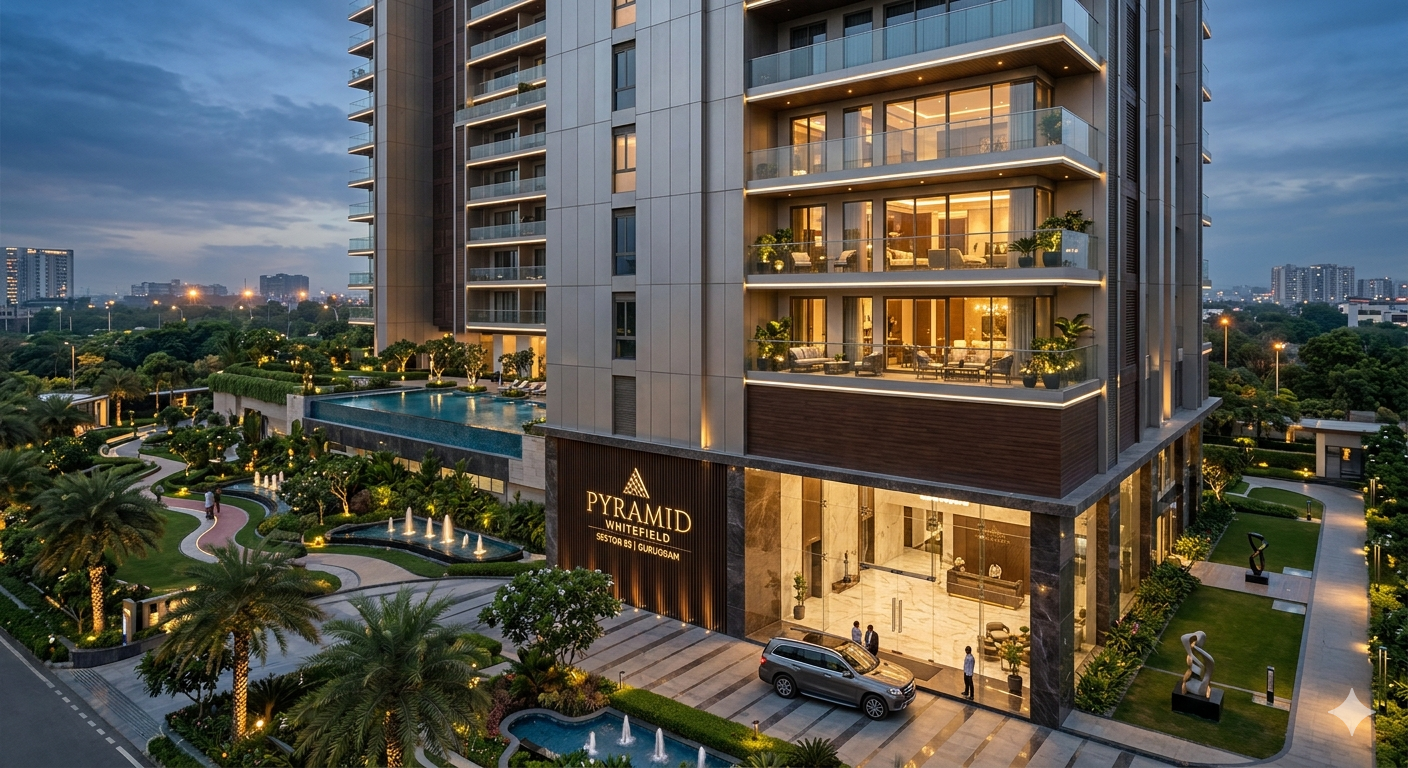 Pyramid Whitefield Sector 85 Gurgaon 3 BHK Apartments