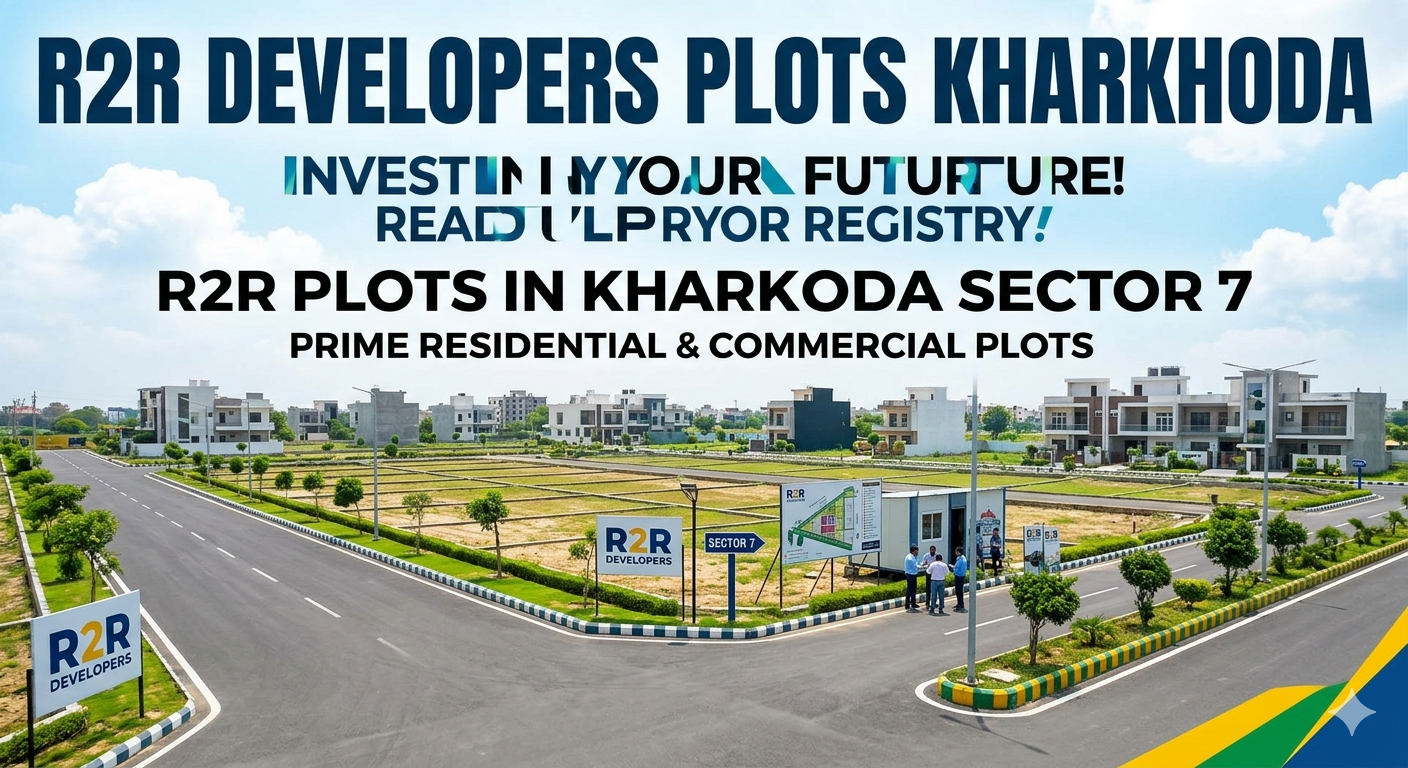 R2R Developers Plots Kharkhoda | R2R Plots in Kharkhoda Sector 7