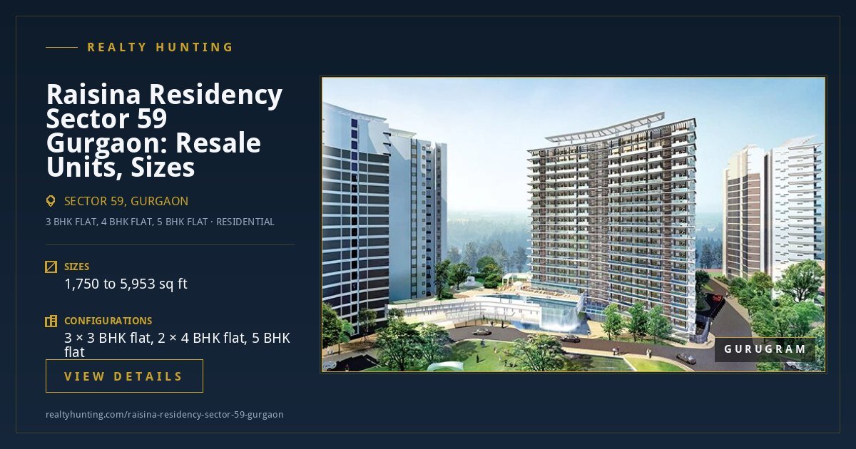Raisina Residency Sector 59 Gurgaon — photo 2