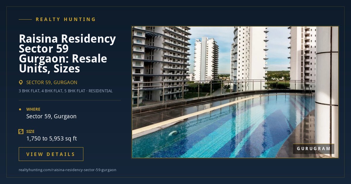 Raisina Residency Sector 59 Gurgaon — photo 3