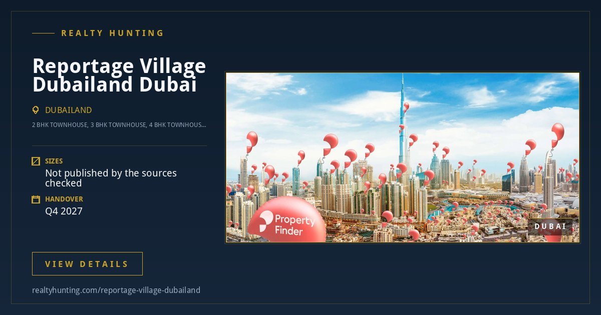 Reportage Village Dubailand Dubai — photo 2