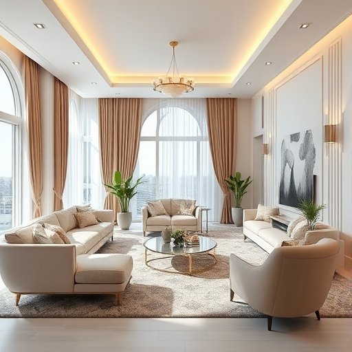 Resale 3 BHK Flat - Flats For sale in Emaar The Palm Springs Golf Course Road, Gurgaon - 3100 Sq-ft