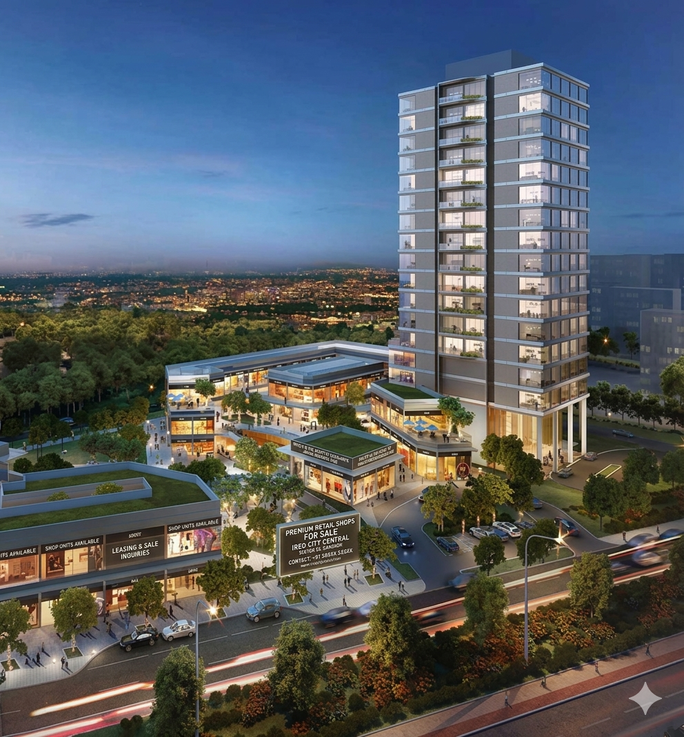 Ireo City Central Shop for Sale, Sector 59 Gurgaon