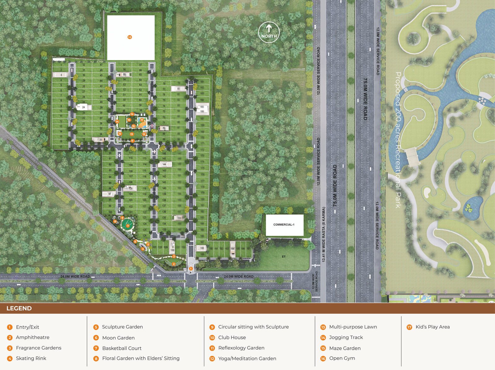 Roots Courtyard 2 Plots in Sector 95A, Gurgaon