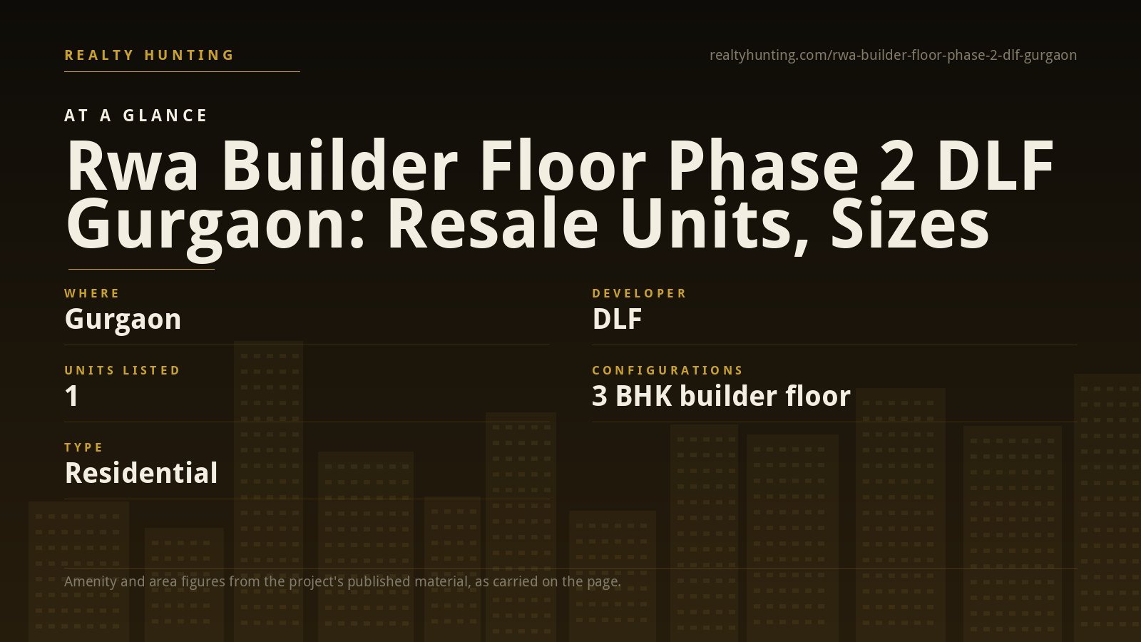 Rwa Builder Floor Phase 2 DLF Gurgaon — photo 2