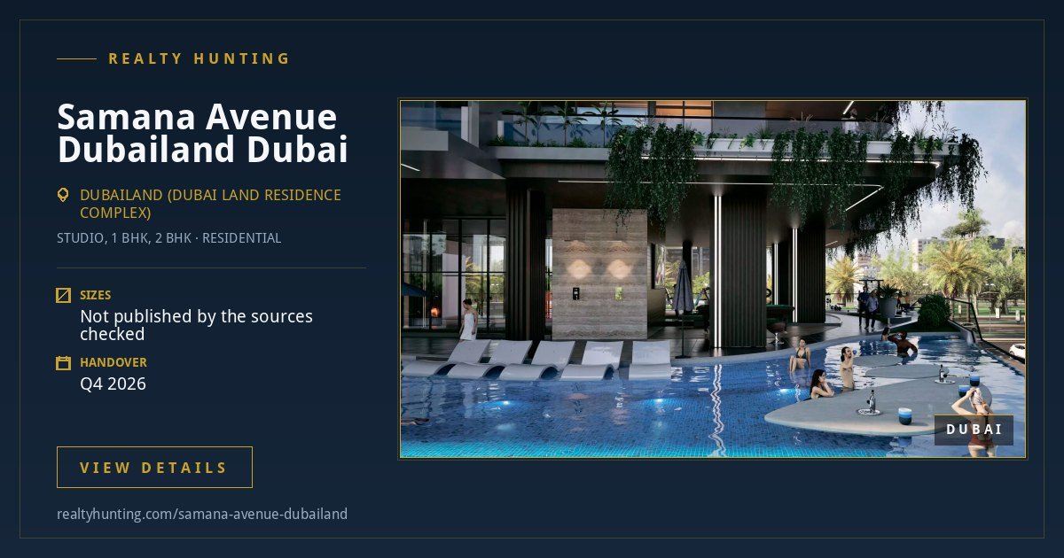 Samana Avenue Dubailand Dubai — photo 2