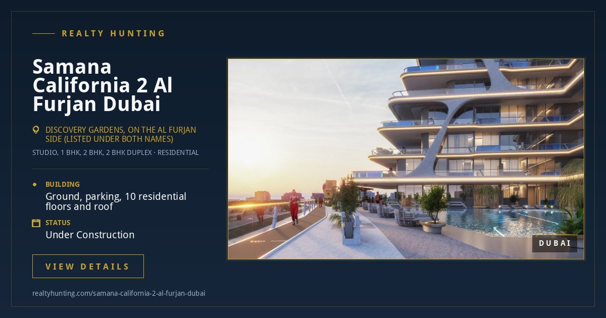 Samana California 2 Al Furjan Dubai — photo 2