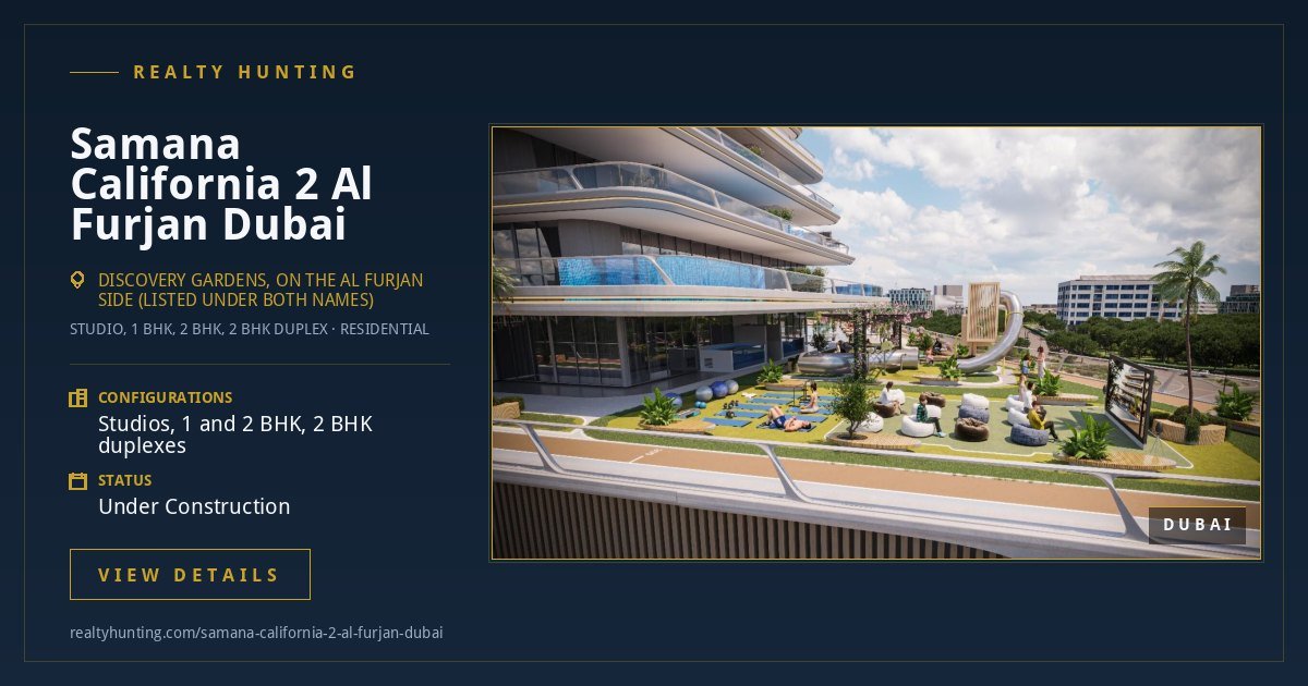 Samana California 2 Al Furjan Dubai — photo 3