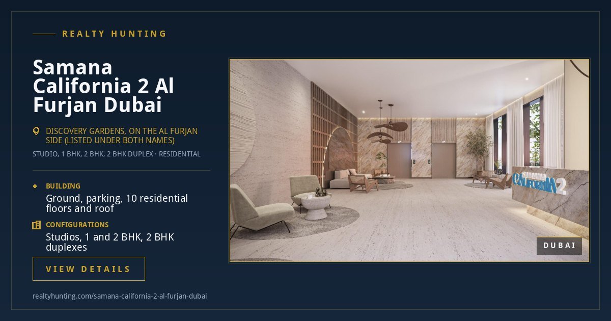 Samana California 2 Al Furjan Dubai — photo 4