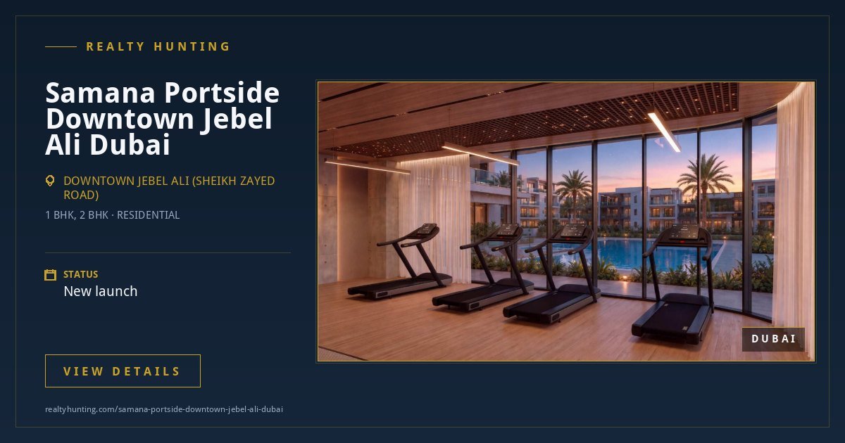 Samana Portside Downtown Jebel Ali Dubai — photo 4