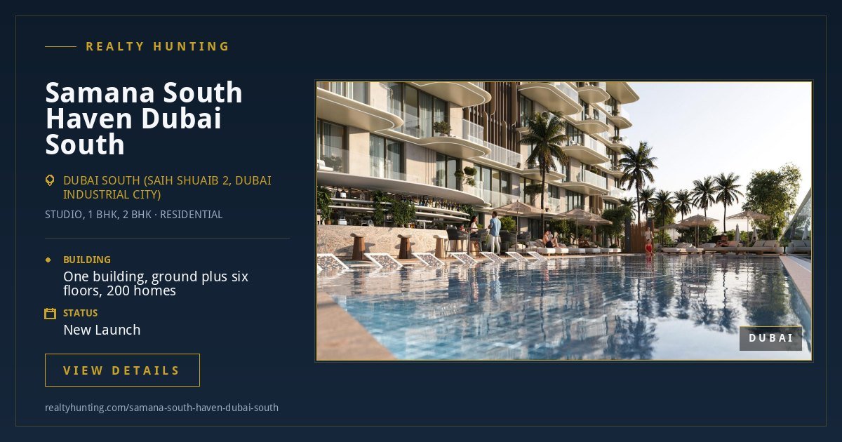 Samana South Haven Dubai South Dubai