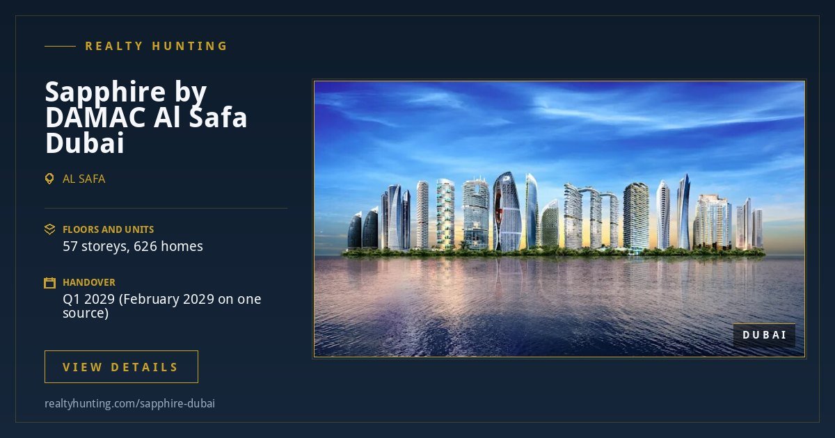 Sapphire Al Safa Dubai