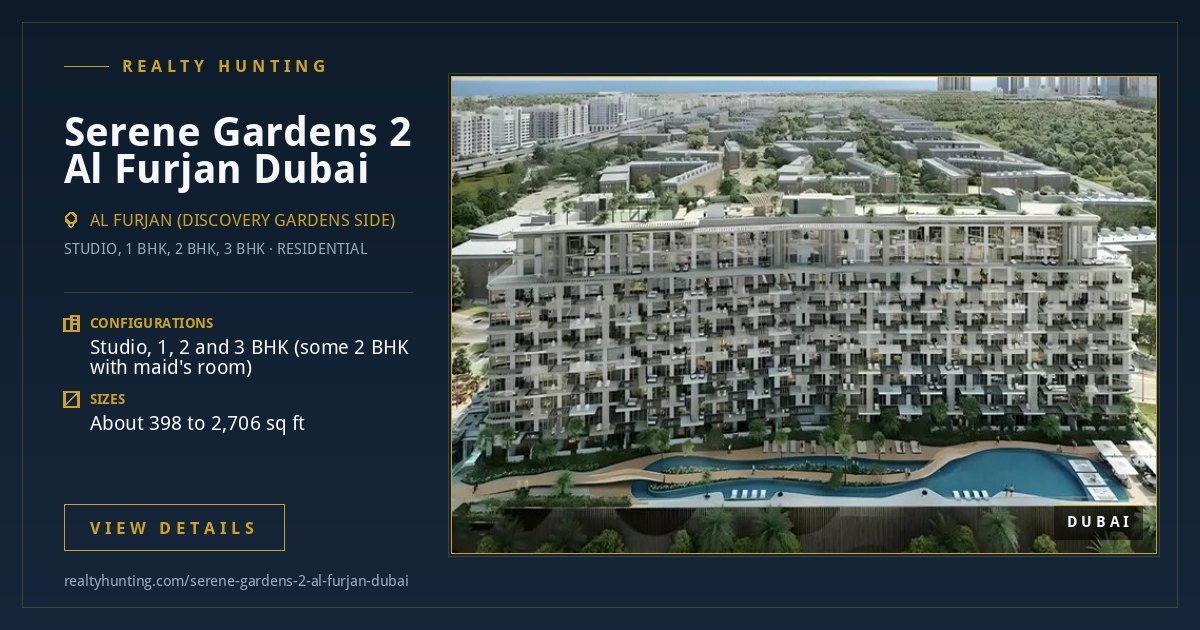 Serene Gardens 2 Al Furjan Dubai — photo 2