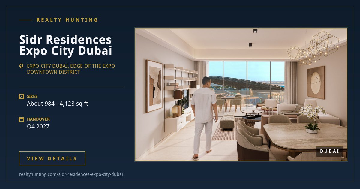 Sidr Residences Expo City Dubai — photo 4