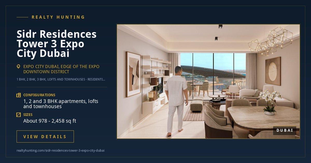 Sidr Residences Tower 3 Expo City Dubai — photo 4