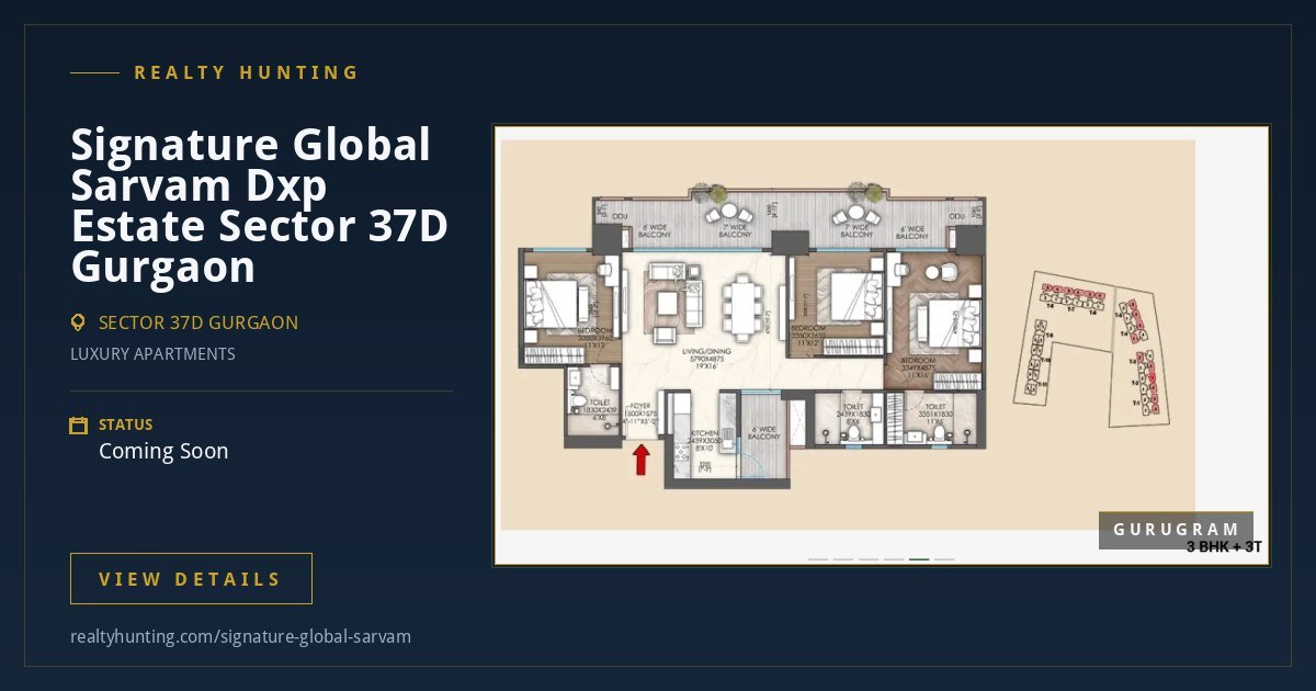 Signature Global Sarvam Dxp Estate Sector 37D Gurgaon Dwarka Expressway — photo 4