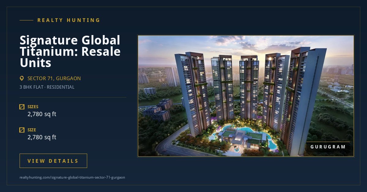Signature Global Titanium Sector 71 Gurgaon — photo 2