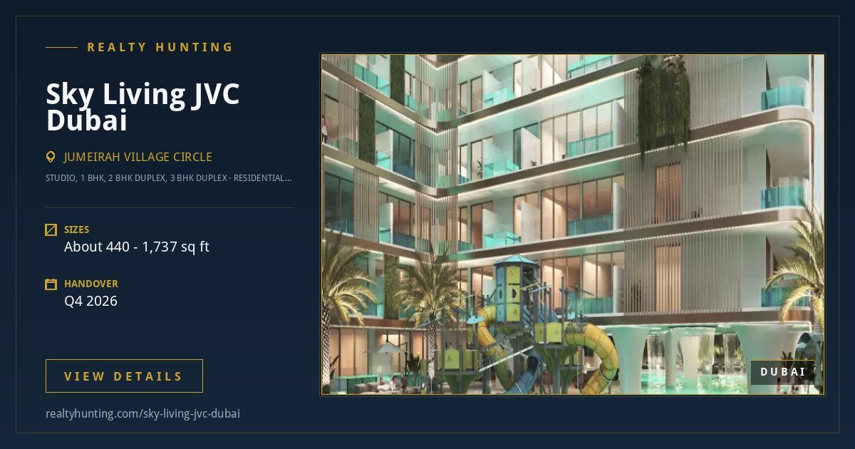 Sky Living Jumeirah Village Circle Dubai — photo 2