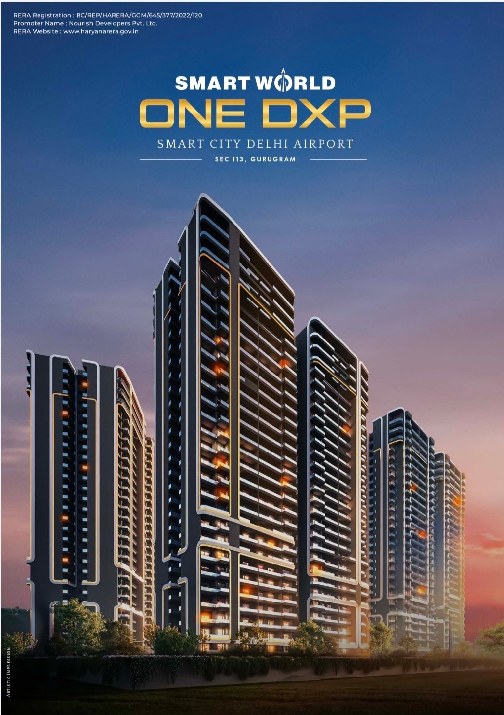 Smart World One DXP Resale Flats Sector 113 Gurgaon