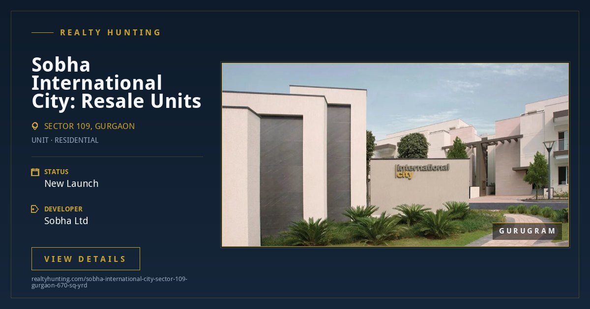 Sobha International City Sector 109 Gurgaon — photo 2