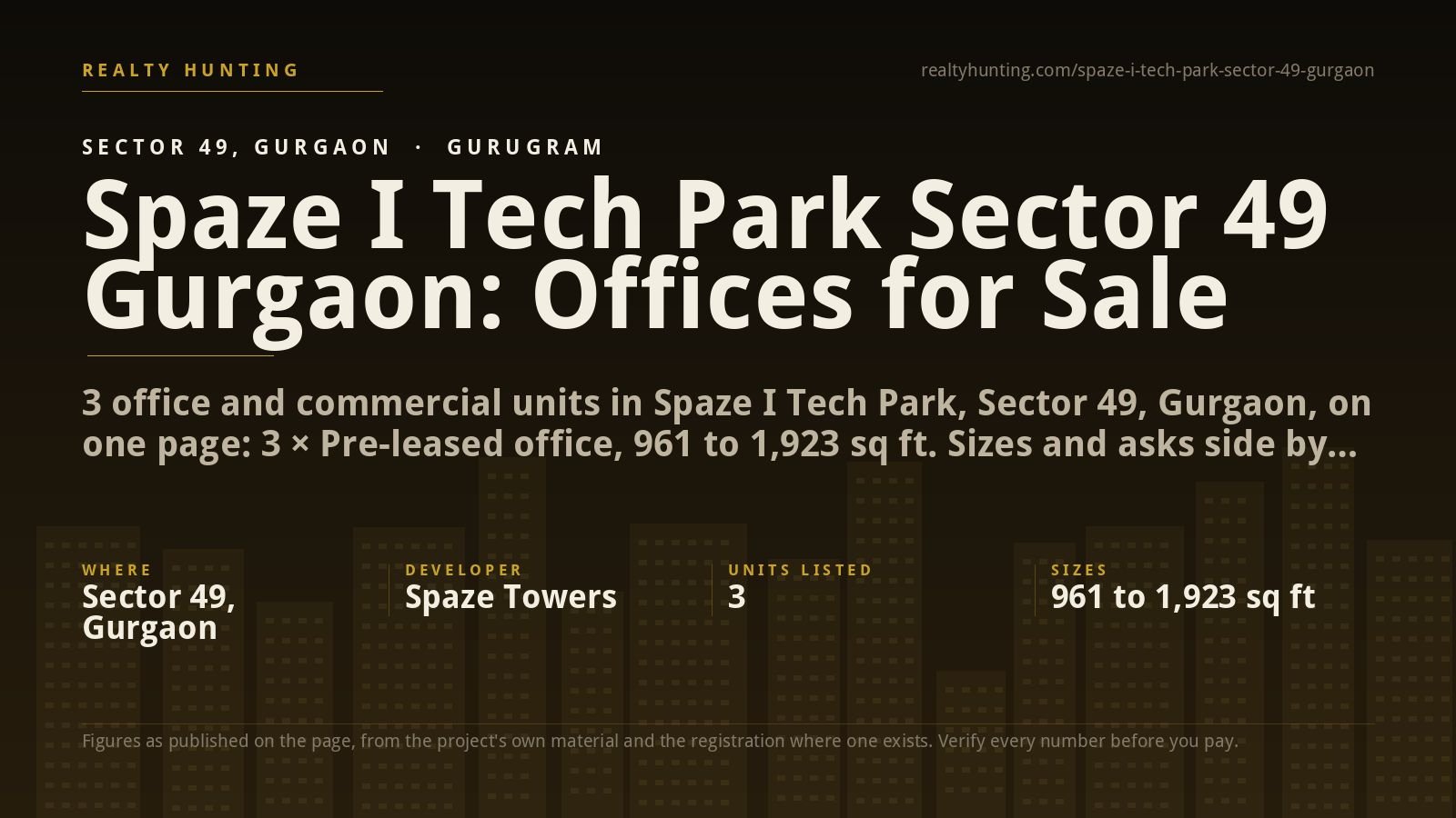Spaze I Tech Park Sector 49 Gurgaon