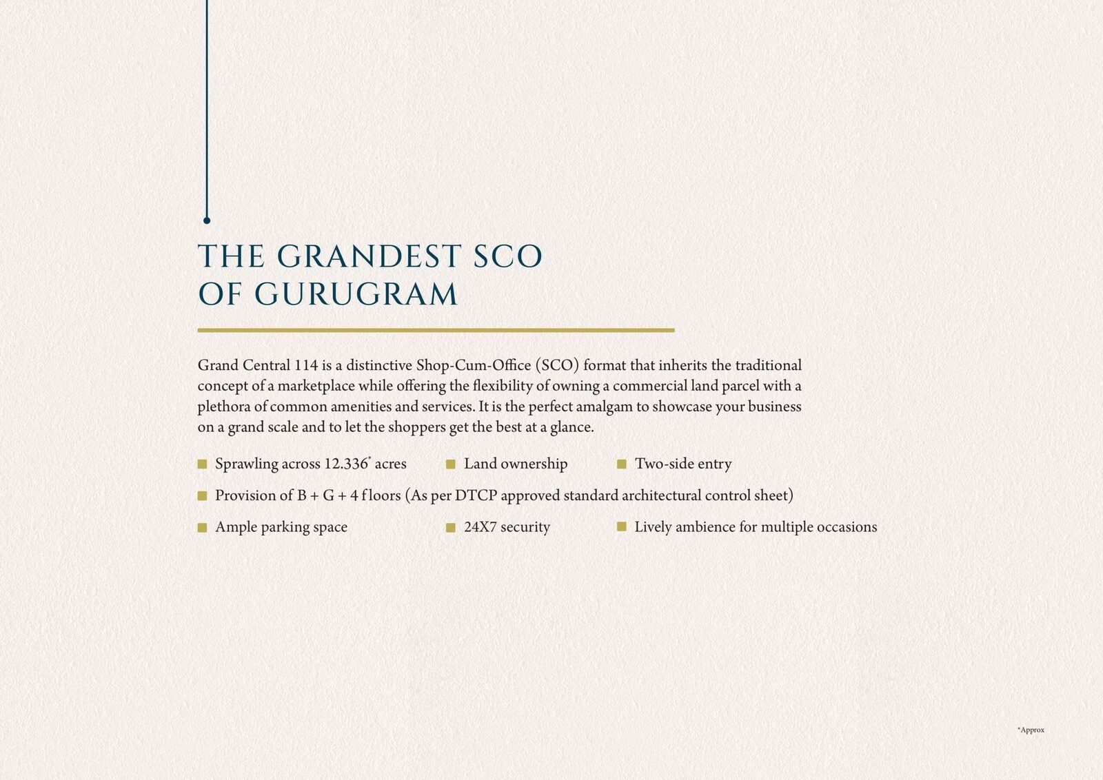 Spaze SCO 114 Plots Sector 114 Gurgaon – Spaze Grand Central 114 — photo 1