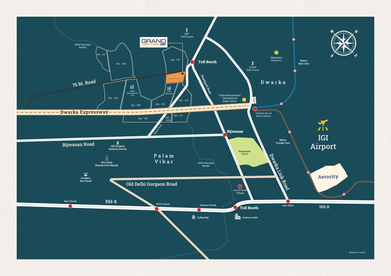 Spaze SCO 114 Plots Sector 114 Gurgaon – Spaze Grand Central 114 — photo 3